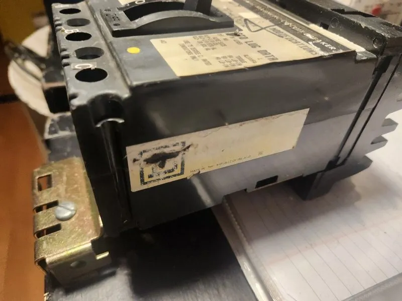 Автоматический выключатель Square D FA34070 I-Line Circuit Breaker 70A, 480V 3 P — фото лота 4