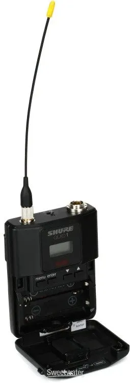 Радиосистема Shure QLXD124/85 Combo Wireless Handheld and Lavalier Microphone Sy — фото лота 2