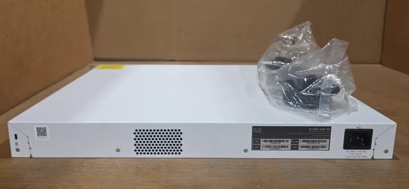 Коммутатор CISCO C1200-48P-4G 48-port PoE+ Gigabit Managed Switch 4SFP — фото лота 2