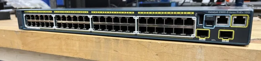 Коммутатор Cisco WS-C2960S-48FPD-L