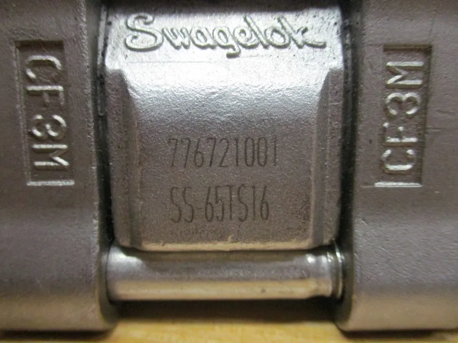 Клапан Swagelok SS-65TS16 Stainless Steel 60 Series Ball Valve