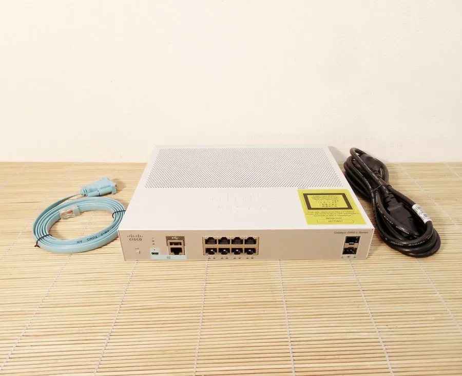 Коммутатор Cisco WS-C2960L-8TS-LL Catalyst 2960 8-Port Gigabit Ethernet Switch
