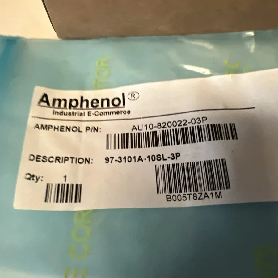 Разъём Amphenol 97-3101A-10SL-3P Connector