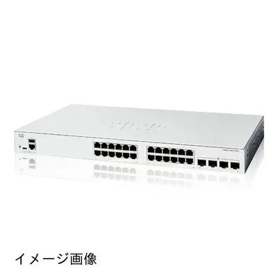 Коммутатор Cisco Catalyst 1200-24T-4G Smart Switch, 24 Port GE, 4x1GE SF