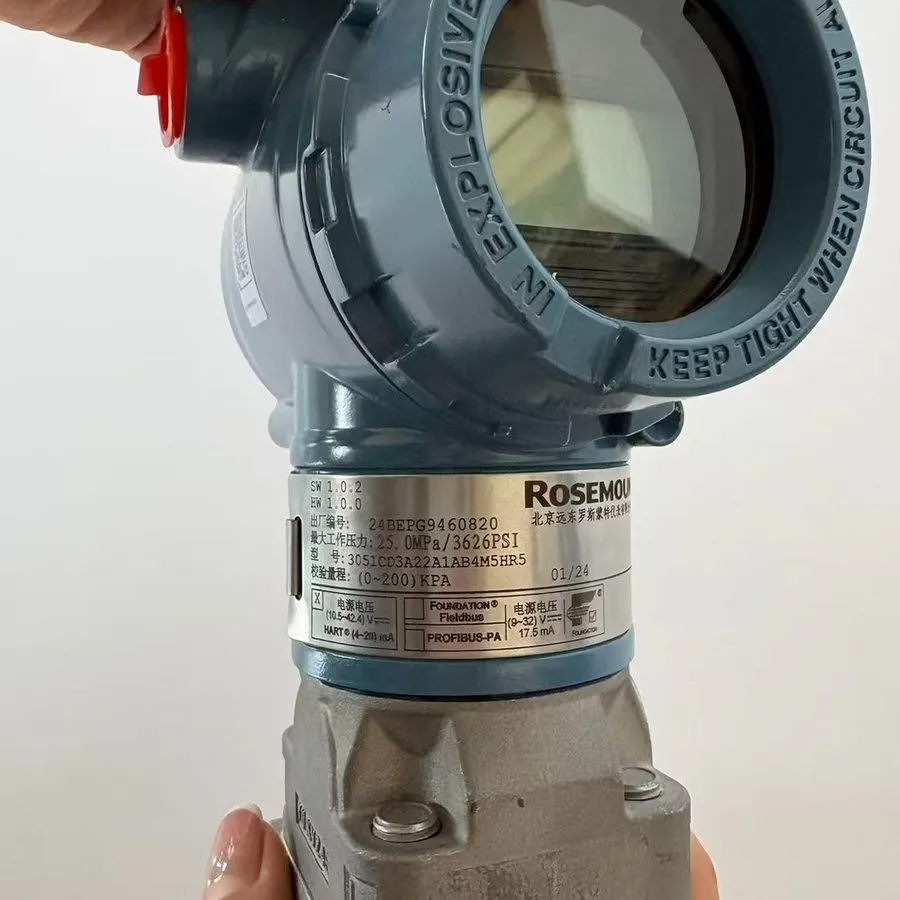 Датчик давления Rosemount 3051 Pressure Transmitter, Model 3051CD3A22A1AB4M5HR5 — фото лота 2