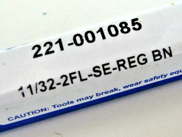 Режущий инструмент Monster tools Carbide End Mill, 11/32In, 2F, Single, 2-1/2 22 — фото лота 1
