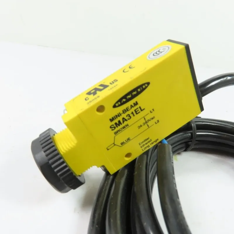 Фотоэлектрический датчик Banner SMA31EL Mini-Beam Photoelectric Sensor Emitter 2