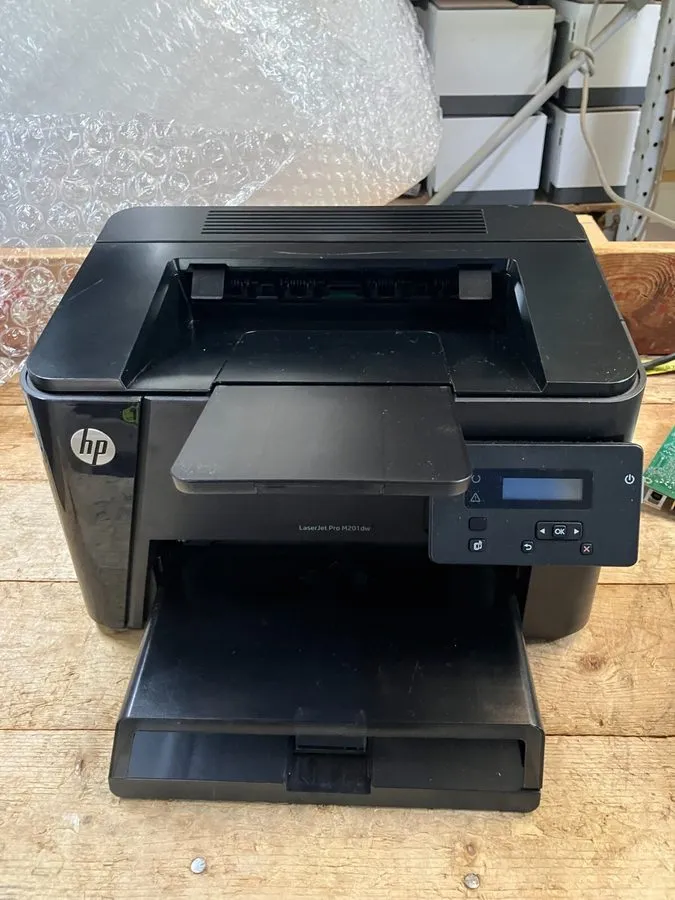 Лазерный принтер HP laserjet M201dw Laser Printer *Cleaned & Serviced COUNT 2,81