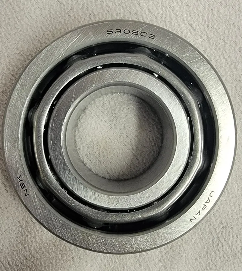 Подшипник NSK 5309C3 Steel Ball Bearing 45mm Bore 45x100x36 mm Double Row Japan — фото лота 1