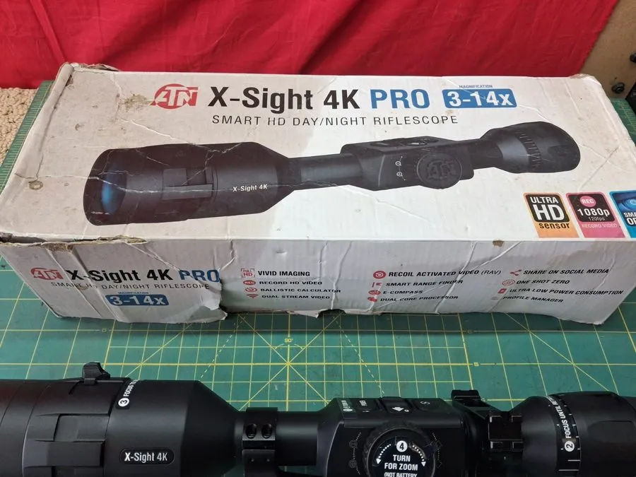 Оптико-электронная система ATN X-sight 4k Pro With Ultra HD Optics 3-14x Scope (