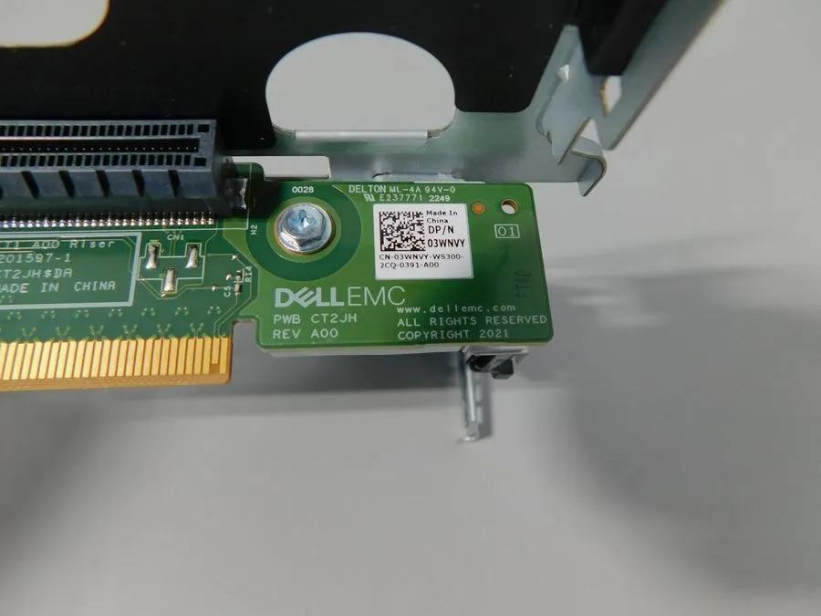 Райзер-плата Expander Riser card для DELL R250 R350 servers 3WNVY 03WNVY