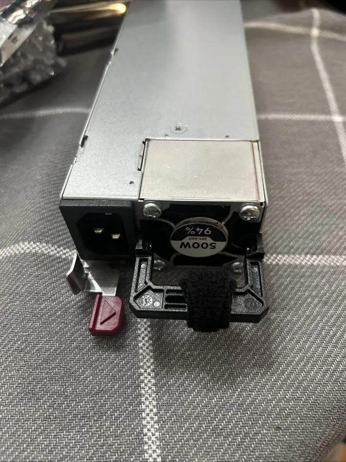 Блок питания HP 865398-001 ProLiant DL380 G10 500W 1U Server Power Supply G10