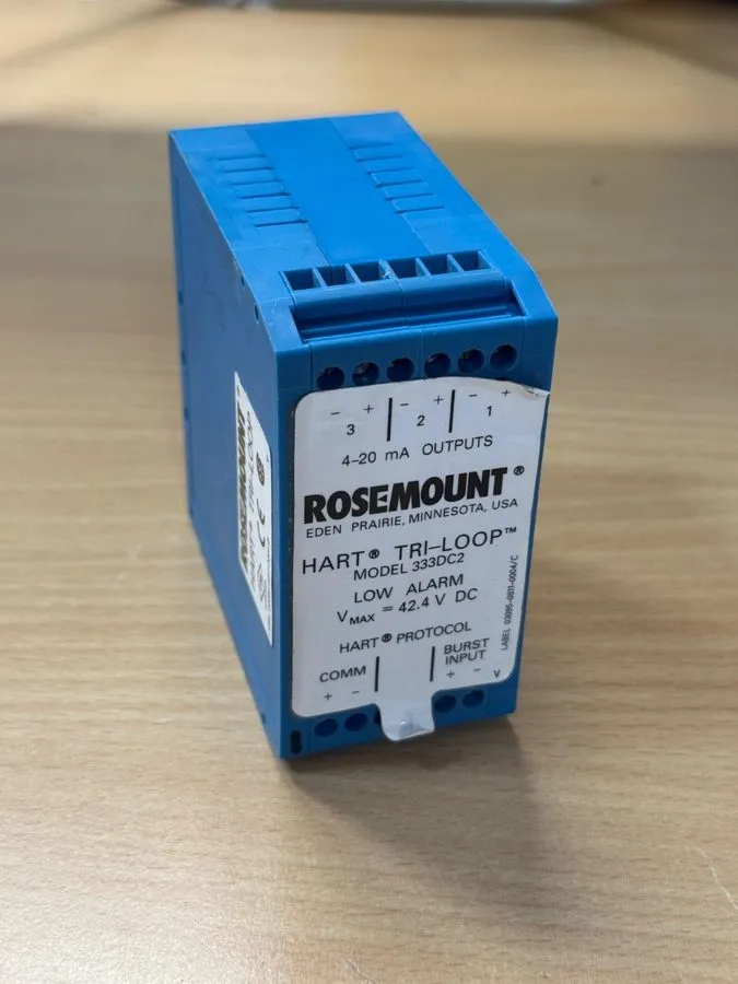 Трубопроводная арматура Rosemount / Signal Converter / HART Tri-Loop / 333DC2