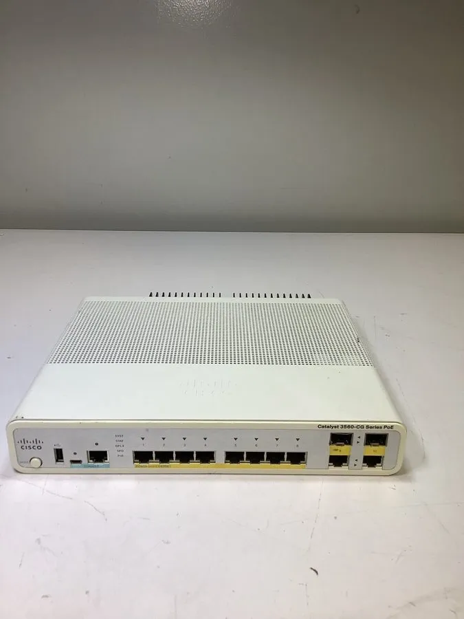 Коммутатор Cisco Catalyst WS-C3560CG- -S 8-Port PoE Gigabit Managed Switch