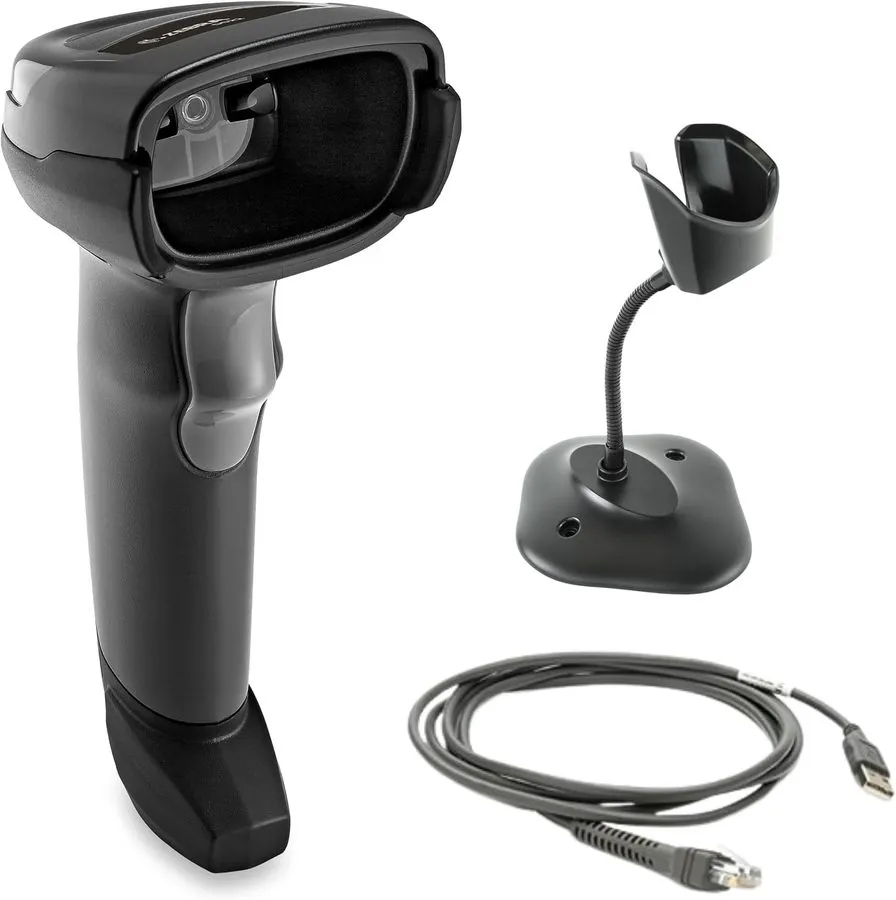 Сканер штрих-кода Zebra DS2208 Wired 2D Barcode Scanner Handheld USB POS Imager