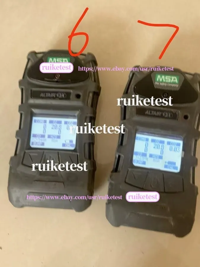 Газоанализатор MSA Altair 5X 5 Multigas Confined Space Detector Monitor AS IS
