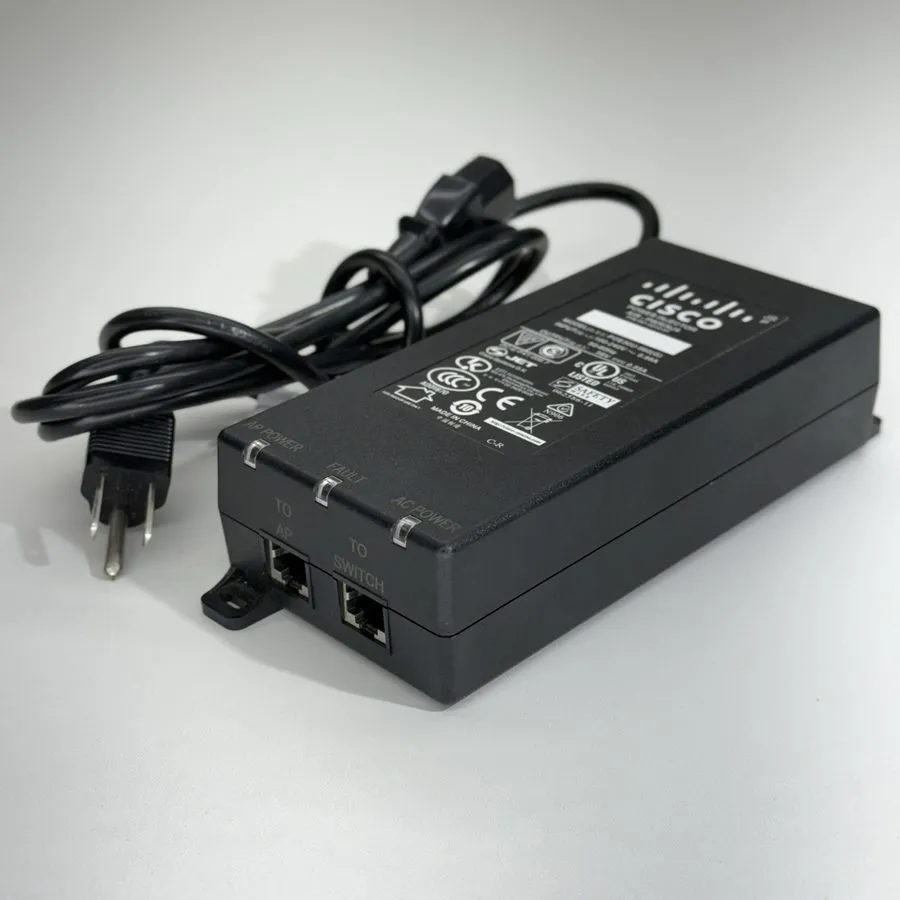 Точка доступа Wi-Fi PoE 56V Power Injector 802.3at для Cisco Aironet 1800 2800 3
