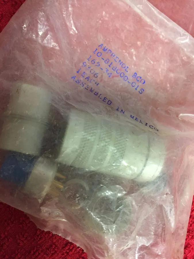 Разъём Amphenol 165-34 circular connector 5pin pair