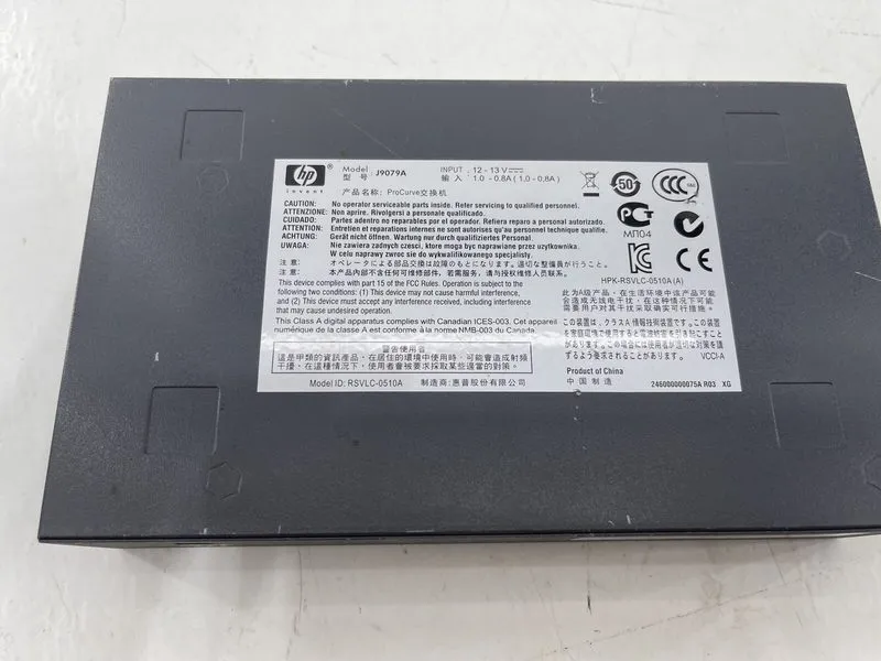 Коммутатор HP ProCurve 1700-8 8 Port Fast Ethernet Switch (7x 100Mbps, 1x 1Gbps) — фото лота 4