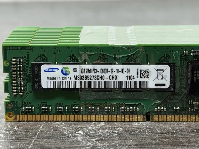 Модуль памяти Samsung M393B5273CH0-CH9 4GB PC3-10600R DDR3 Server Ram A794