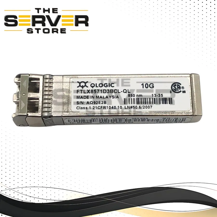 Трансивер QLogic Finisar 10GbE SFP+ SR 850nm Optical Transceiver FTLX8571D3BCL-Q