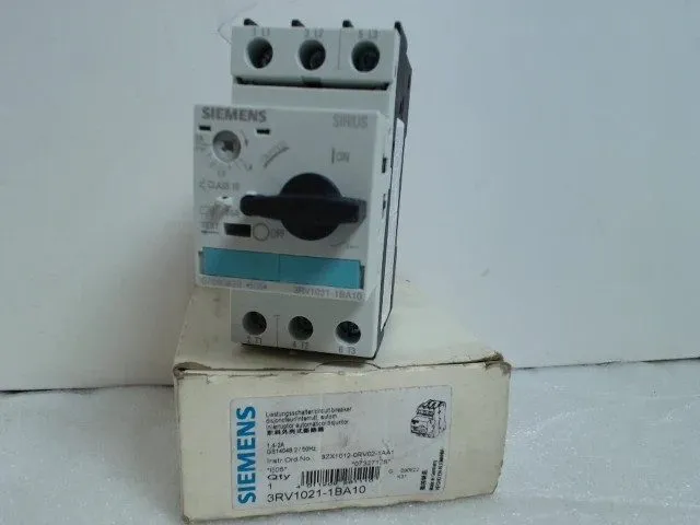 Автоматический выключатель SIEMENS 3RV1021-1BA10 Motor Protection Circuit Breake