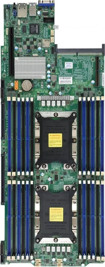 Материнская плата Supermicro MBD-X11DPT-BH-B Motherboard w/ CPU NEW, 5 Year — фото лота 1