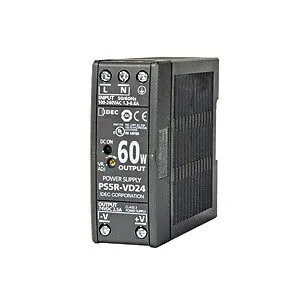 Блок питания IDEC PS5R-VD24 60W, 24V DC DIN Rail Mount Switching Power Supply