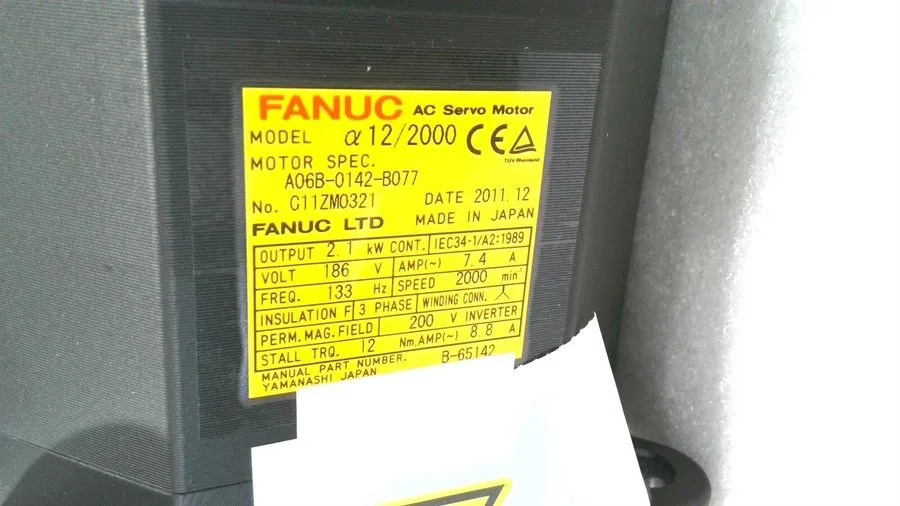 Серводвигатель A06B-0142-B077 FANUC AC Servo Motor