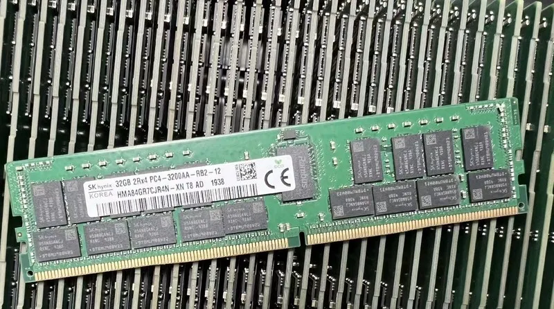 Модуль памяти SK Hynix 32GB 2Rx4 PC4-3200AA DDR4 REG ECC Server RAM HMA84GR7CJR4