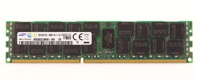 Модуль памяти M393B2G70BH0-YH9 Samsung 16GB DDR3 Registered ECC PC3-10600 1333Mh