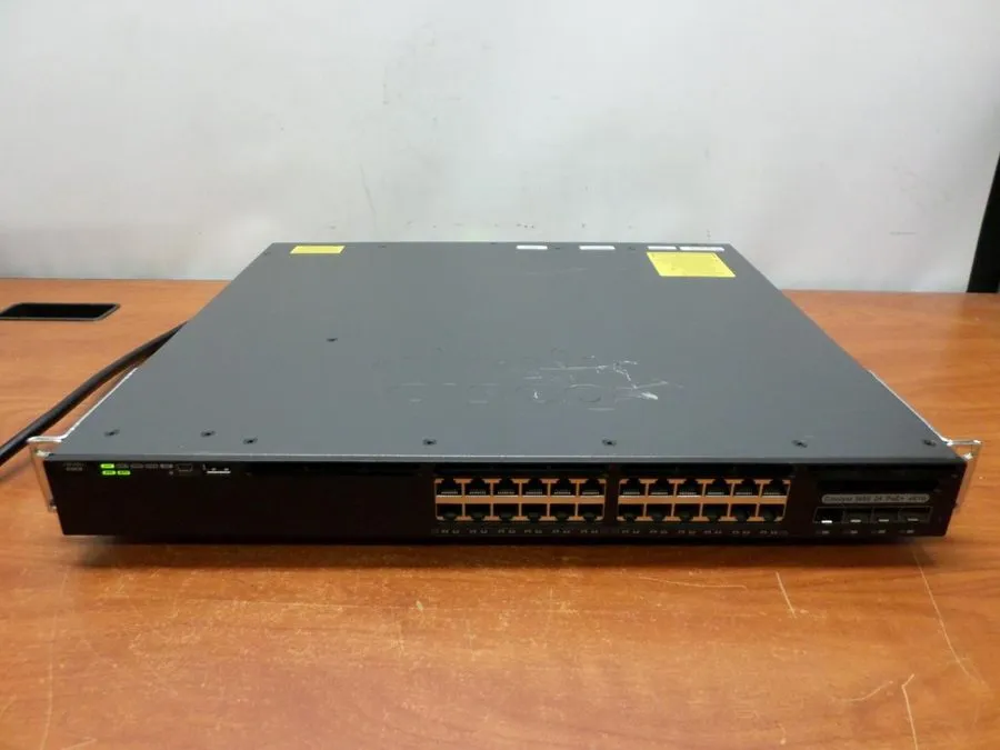 Коммутатор Cisco WS-C3650-24PS-L 28 Ports Fully Managed Ethernet Switch (LAN Bas