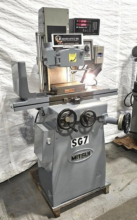 Оборудование ЧПУ 1981 MITSUI MSG-200MH 6" X 12" Hand Feed Surface Grinder with S — фото лота 2