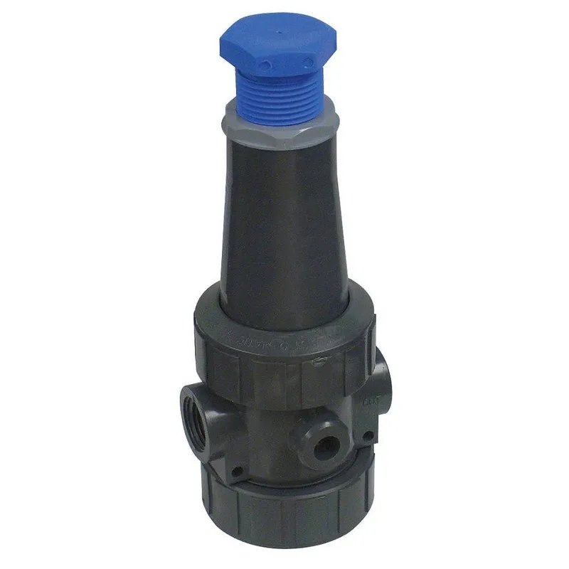 Трубопроводная арматура PLAST-O-MATIC PRHM050V-PV Pressure Regulator,1/2 In,5 to — фото лота 1