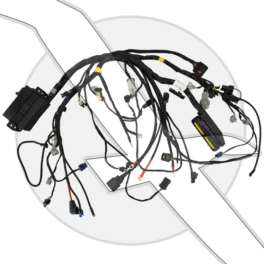 Электродвигатель Volvo Penta Marine Engine Complete Motor Wiring Harness 4.3GXi- — фото лота 1