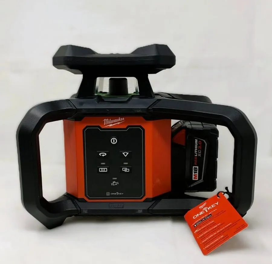 Нивелир Milwaukee 3702-21 M18 Green Interior Rotary Laser Level Kit W/remote