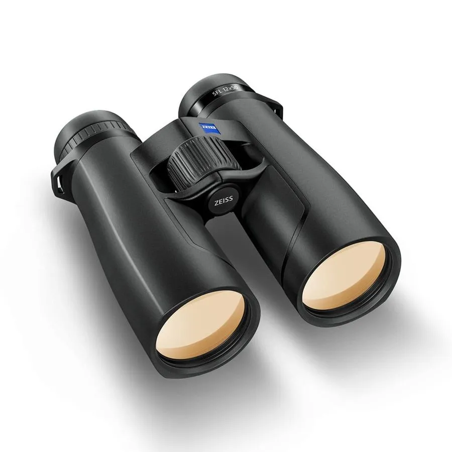 Оборудование видеонаблюдения Zeiss SFL 50 12x50 Binoculars with Tripod Adapter & — фото лота 2