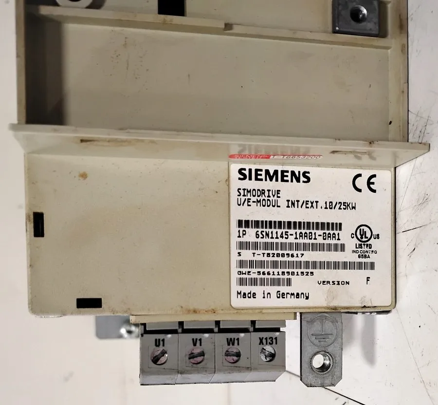 Сервоусилитель Siemens 6SN1145-1AA01-0AA1 SIMODRIVE 611 UI Infeed Module 10/25kW
