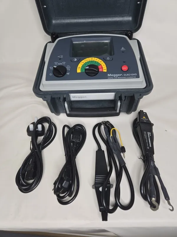 Тестер Megger DLRO10HD Digital micro ohmmeter Low resistance ohmmeter