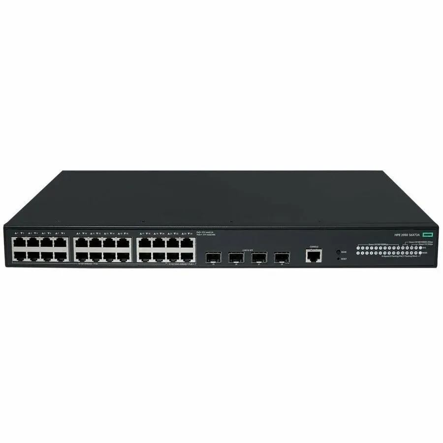 Коммутатор HPE CW 2050 24p 10/100/1000BT PoE+ 4p SFP 1G/2.5G 420W Switch (S6X72A
