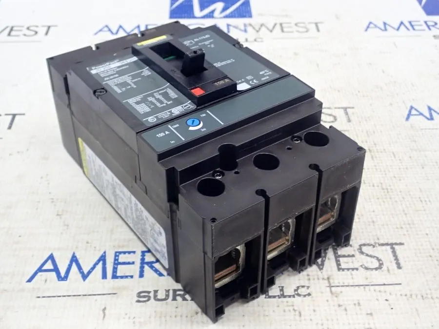 Автоматический выключатель Square D JDL36150 3 Pole 150 Amp 600 Volt 18k@480V Po