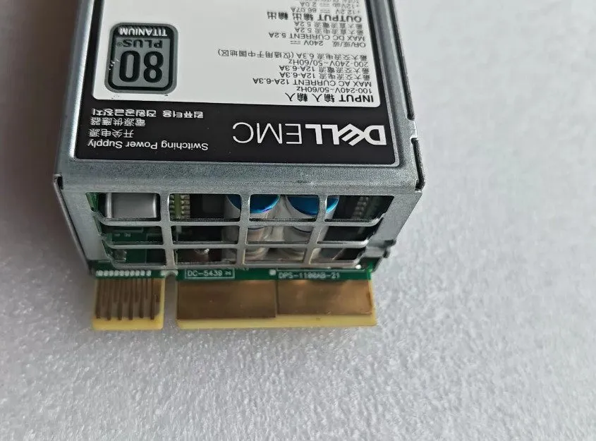 Блок питания Dell PowerEdge 1100W 100-240V 15th 16th Gen Hot Swap Power Supply P — фото лота 2