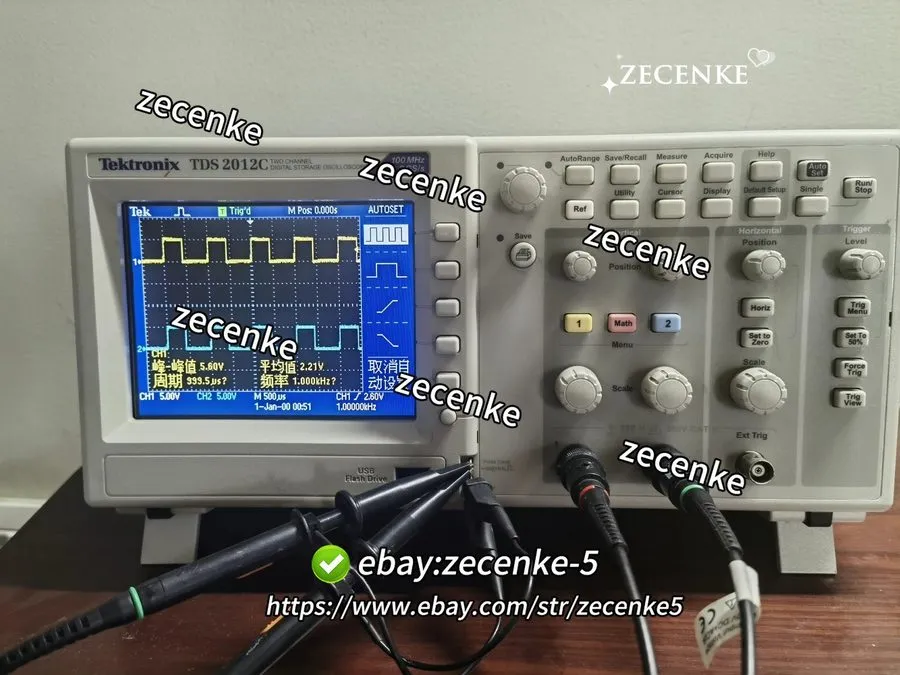 Осциллограф Tektronix TDS2012C 100MHz 2GS/s 2CH Oscilloscope
