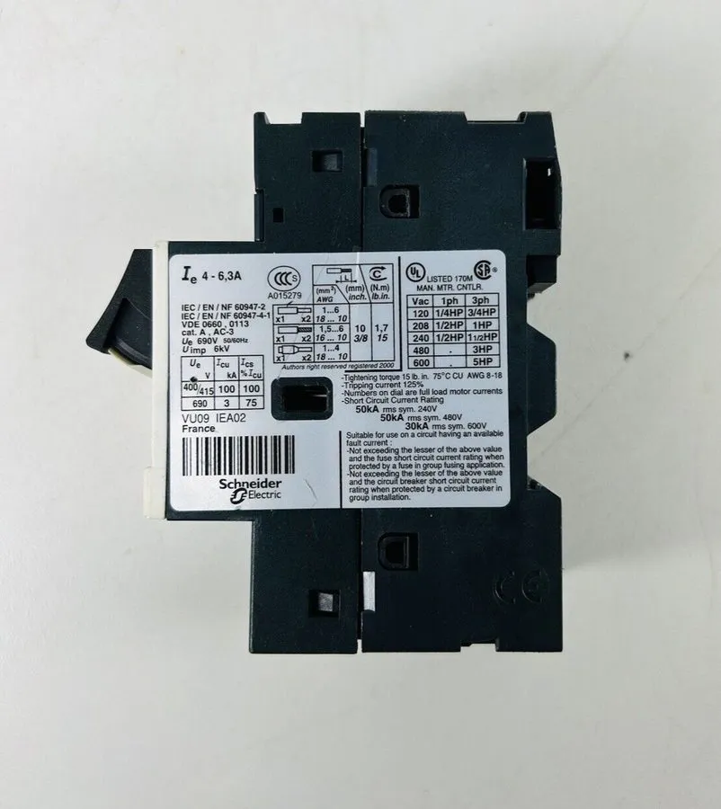 Автоматический выключатель Schneider Electric GV2ME10 Manual Motor Circuit Break