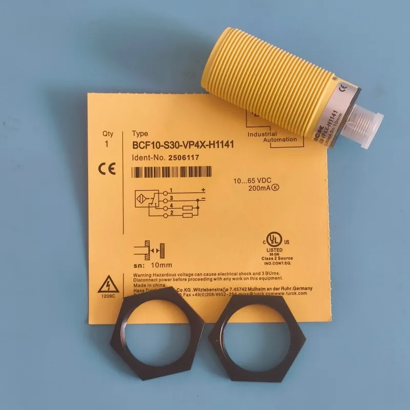 Датчик приближения 1/piece BCF10-S30-VP4X-H1141 Capacitive Sensor