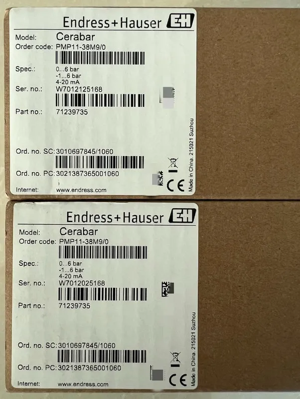 Датчик давления Endress+Hause PMP11-38M9/0 Pressure Transmitter ^