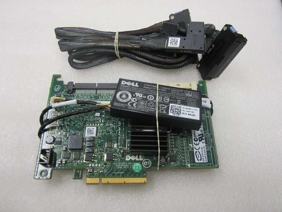 Контроллер Dell T954J PERC 6I SAS 256MB PCI-E Raid Controller Server