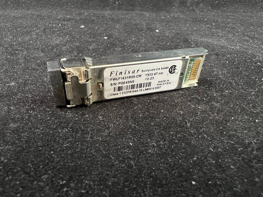 Трансивер Finisar FWLF1631R55-CM SFP 2.5GBASE 1533.47nm DWDM CH55 160km Transcei