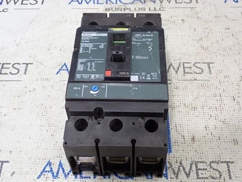Автоматический выключатель Square D JDL36200 3 Pole 200 Amp 600 Volt Circuit Bre