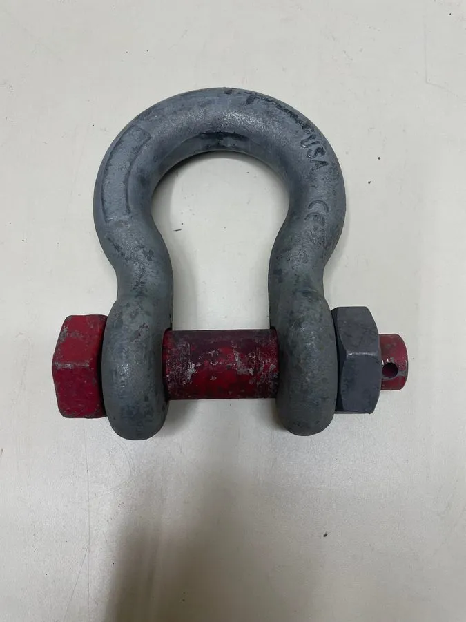 Такелажная скоба Crosby 1-1/8 in. Screw Pin Anchor Shackle 9-1/2 Ton 1018552 G-2
